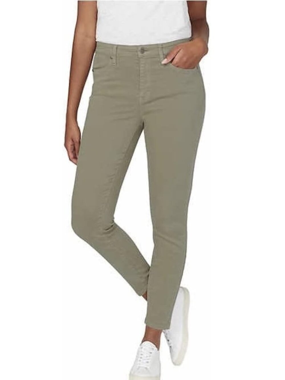 2/$30 BUFFALO David Bitton Havana Jeans High Rise Ankle Tea Leaf 16/36 #A3482